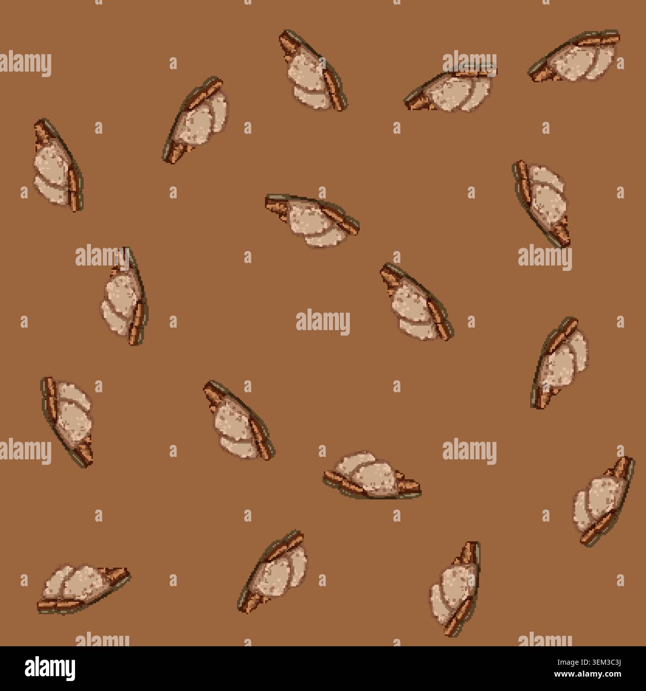 seamless pattern feet kid slippers cartoon vector Stock Vector