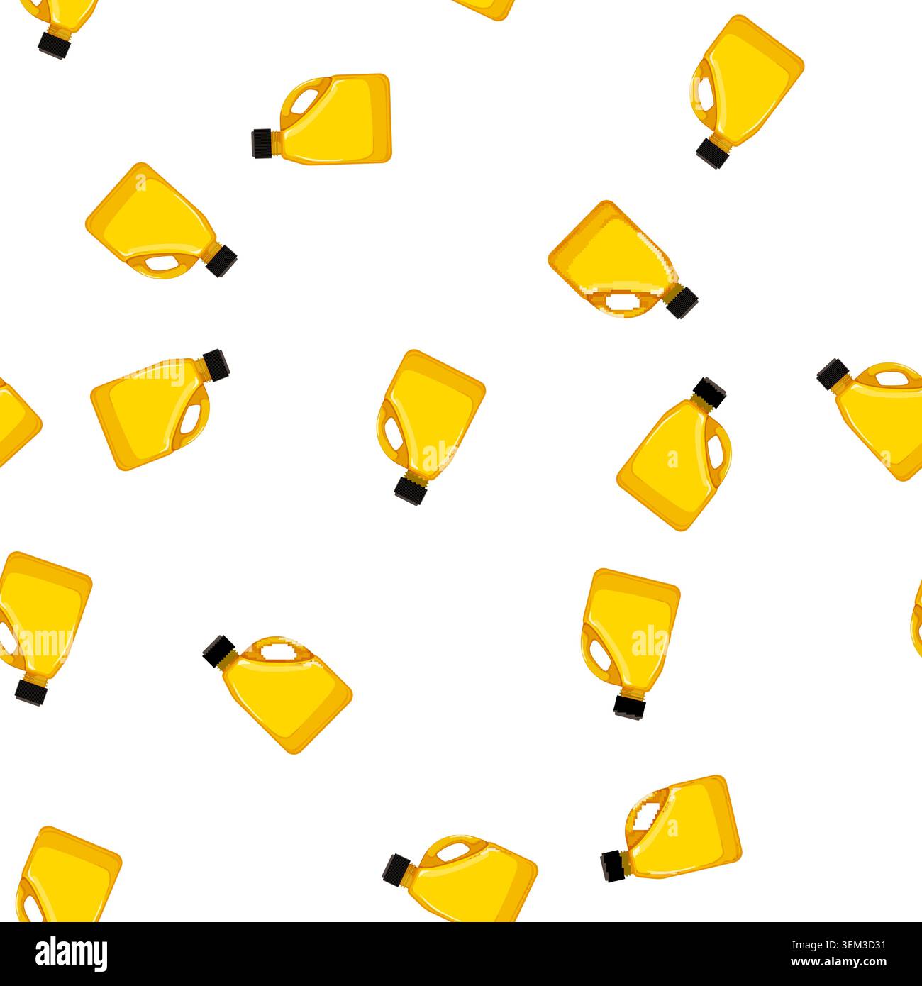 pattern liquid fuel can cartoon vector Stock Vector