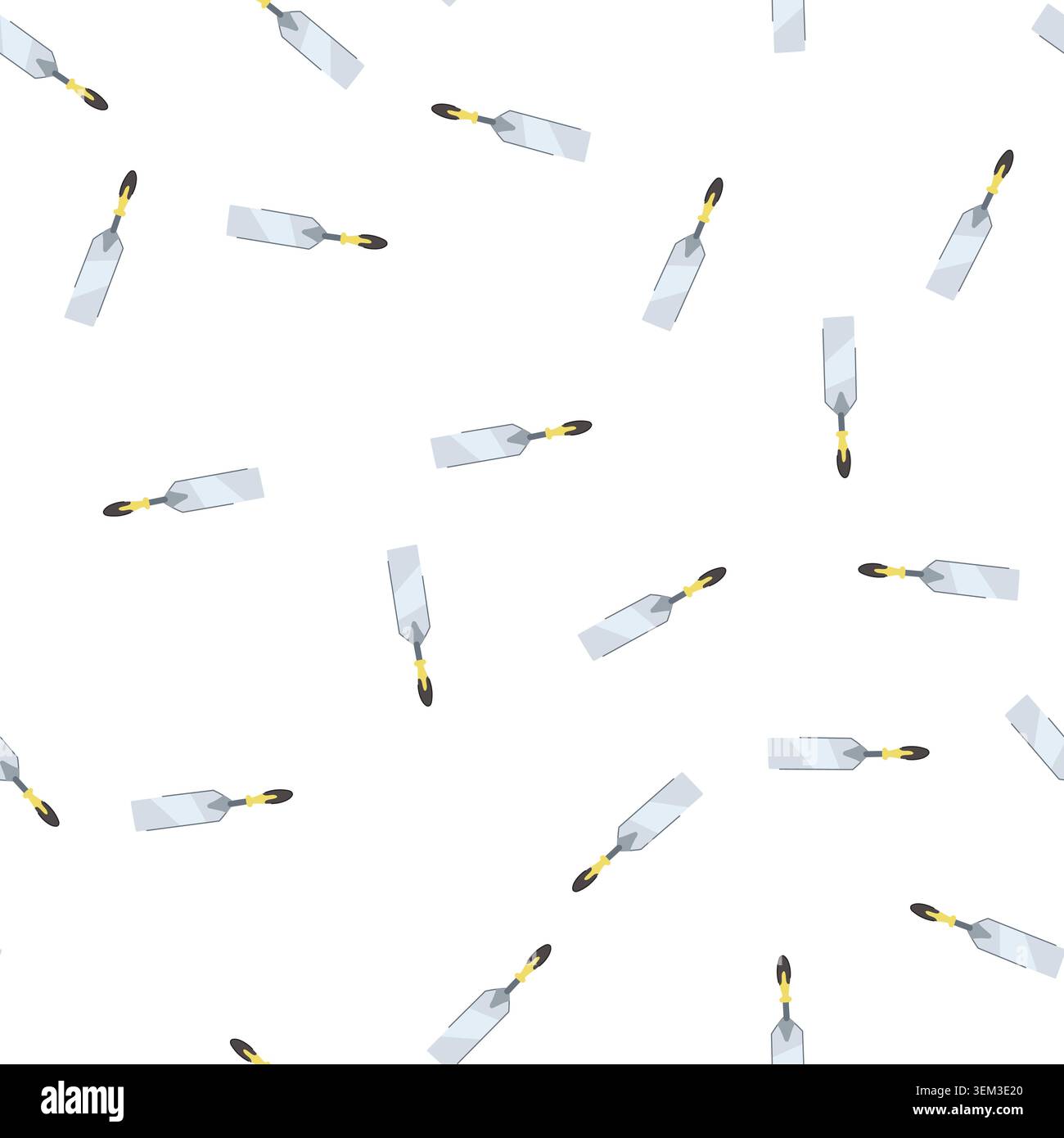 pattern worker trowel cartoon vector Stock Vector