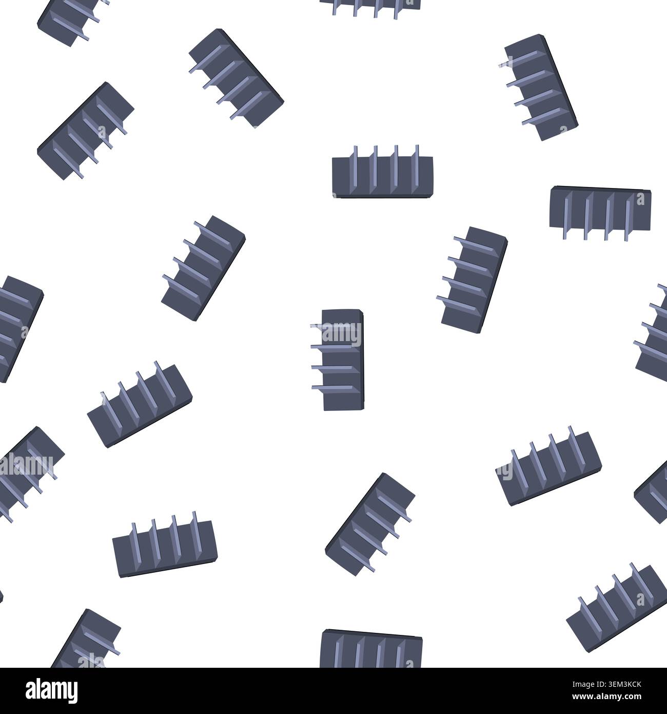 pattern mockup magazine rack cartoon vector Stock Vector