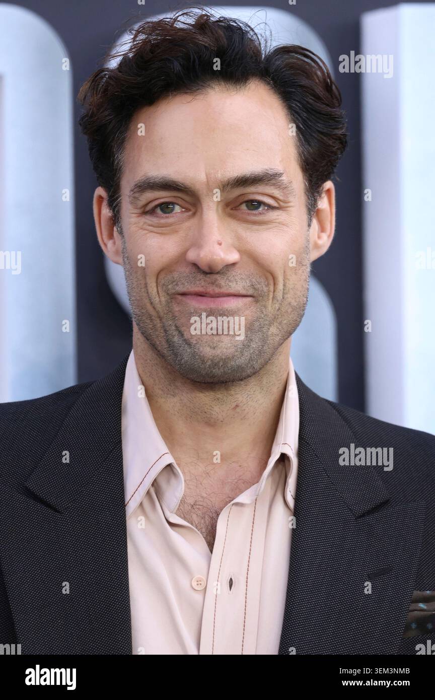 Alex Hassell At The Premiere Of The Feature Film Disclosure Day At Alex Hassell At The Premiere Of The Feature Film Disclosure Day At Cineworld Leicester Square London 06042026 3EM3NMB
