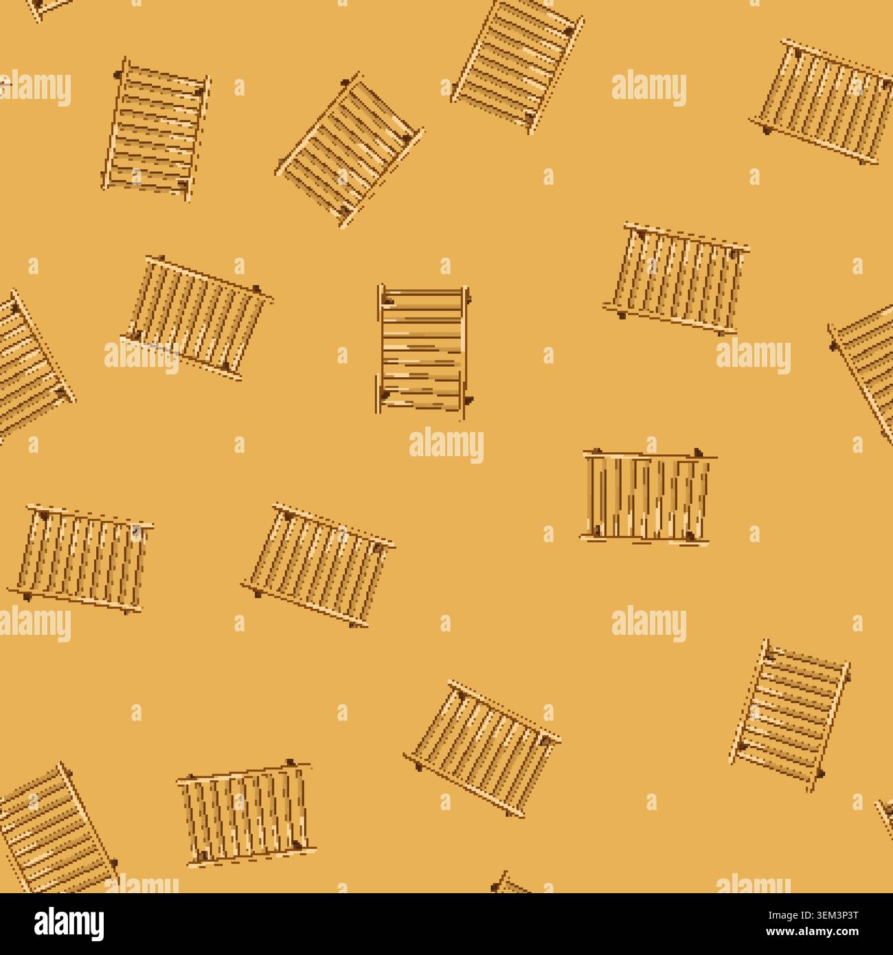 seamless pattern radiator towel bathroom cartoon vector Stock Vector