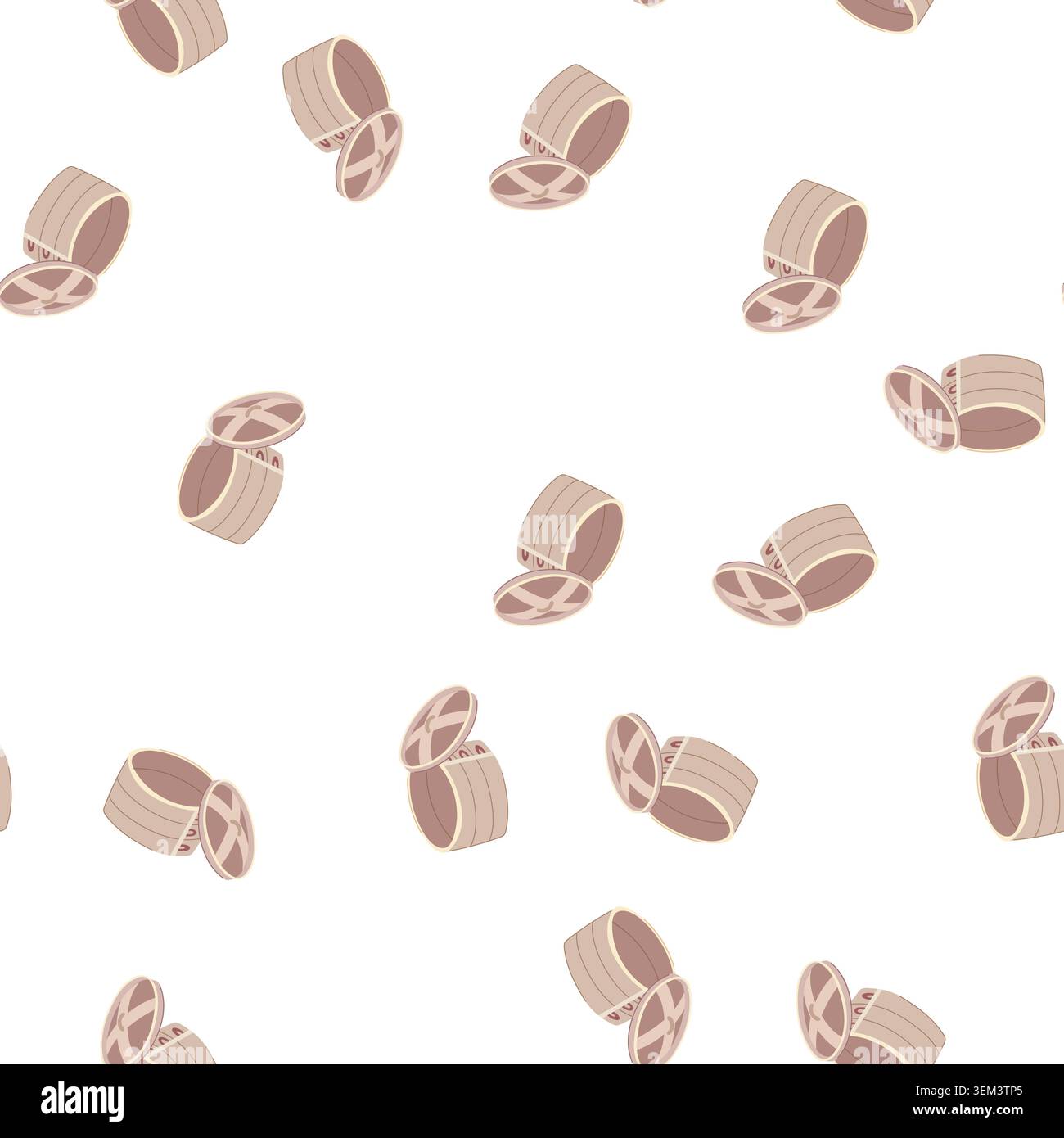 pattern food bamboo steamer cartoon vector Stock Vector