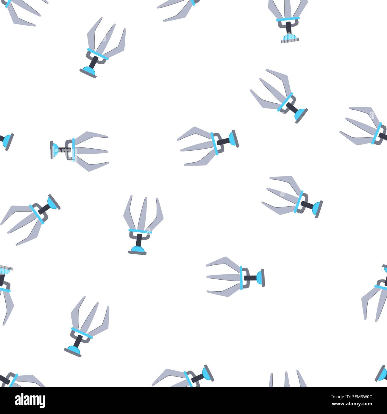 pattern grasp claw machine cartoon vector Stock Vector