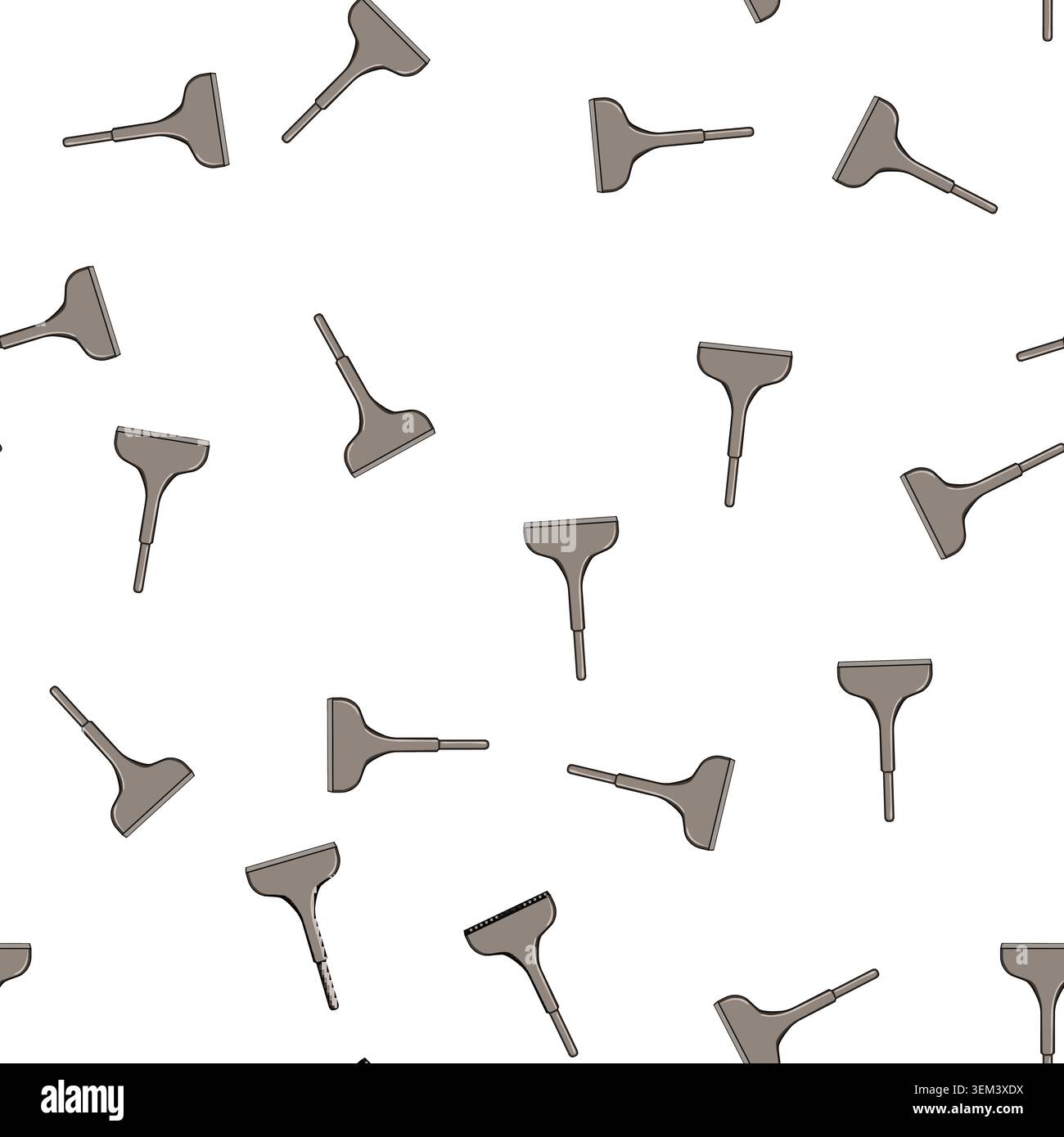 pattern layer brick chisel cartoon vector Stock Vector