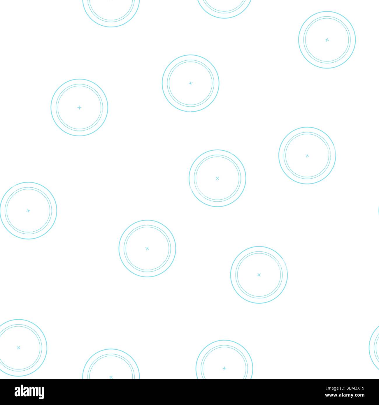 pattern game futuristic aim cartoon vector Stock Vector