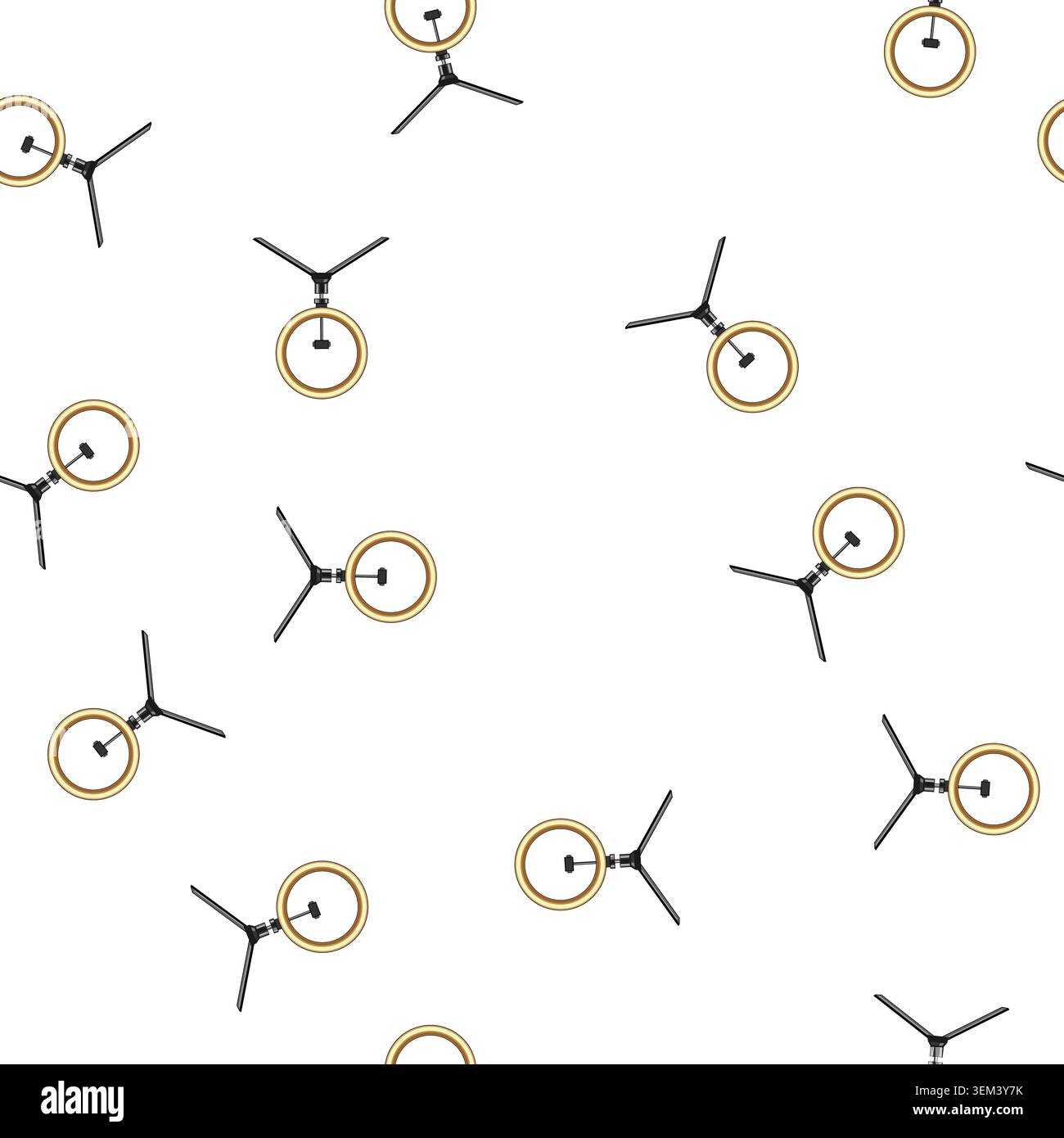pattern shiny light ring cartoon vector Stock Vector