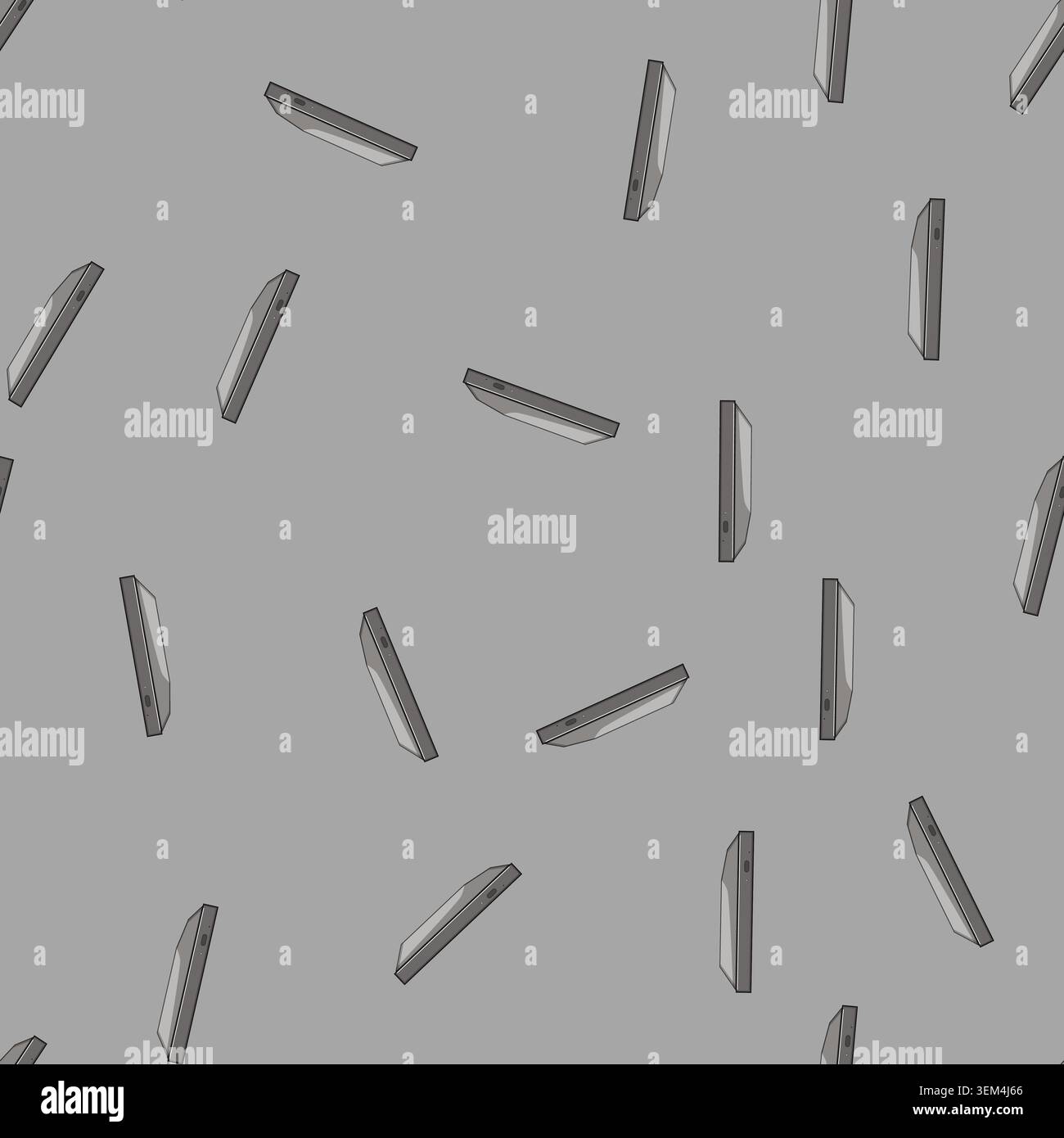 seamless pattern data dvd drive cartoon vector Stock Vector