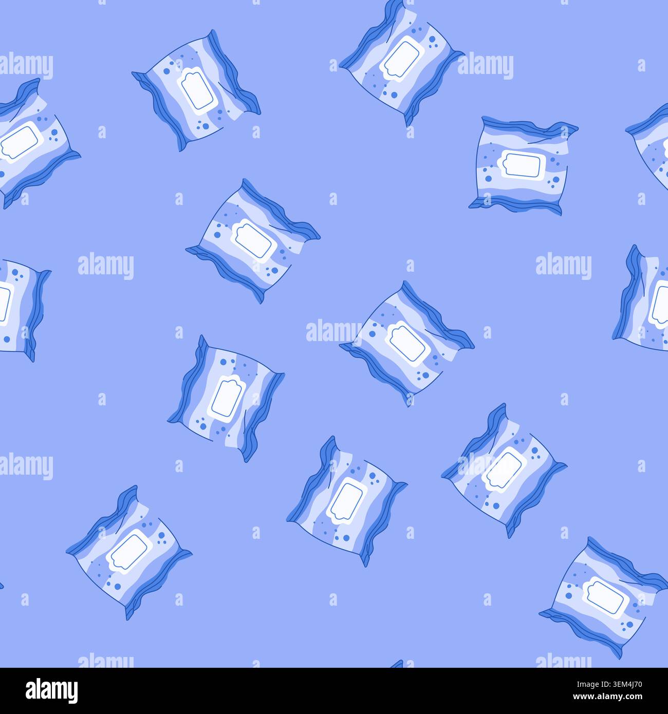 seamless pattern wash water wipes cartoon vector Stock Vector