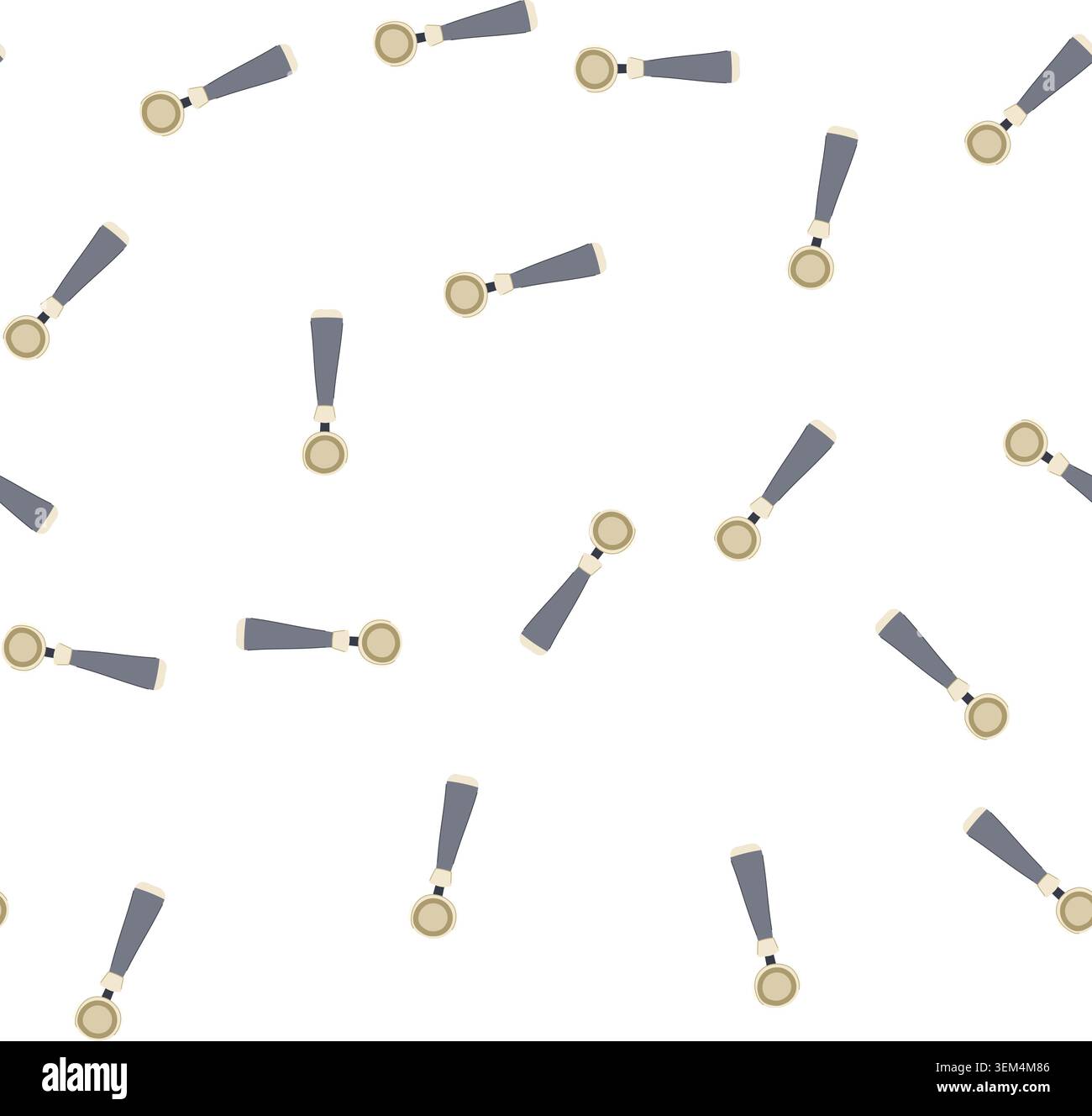 pattern filter portafilter coffee cartoon vector Stock Vector