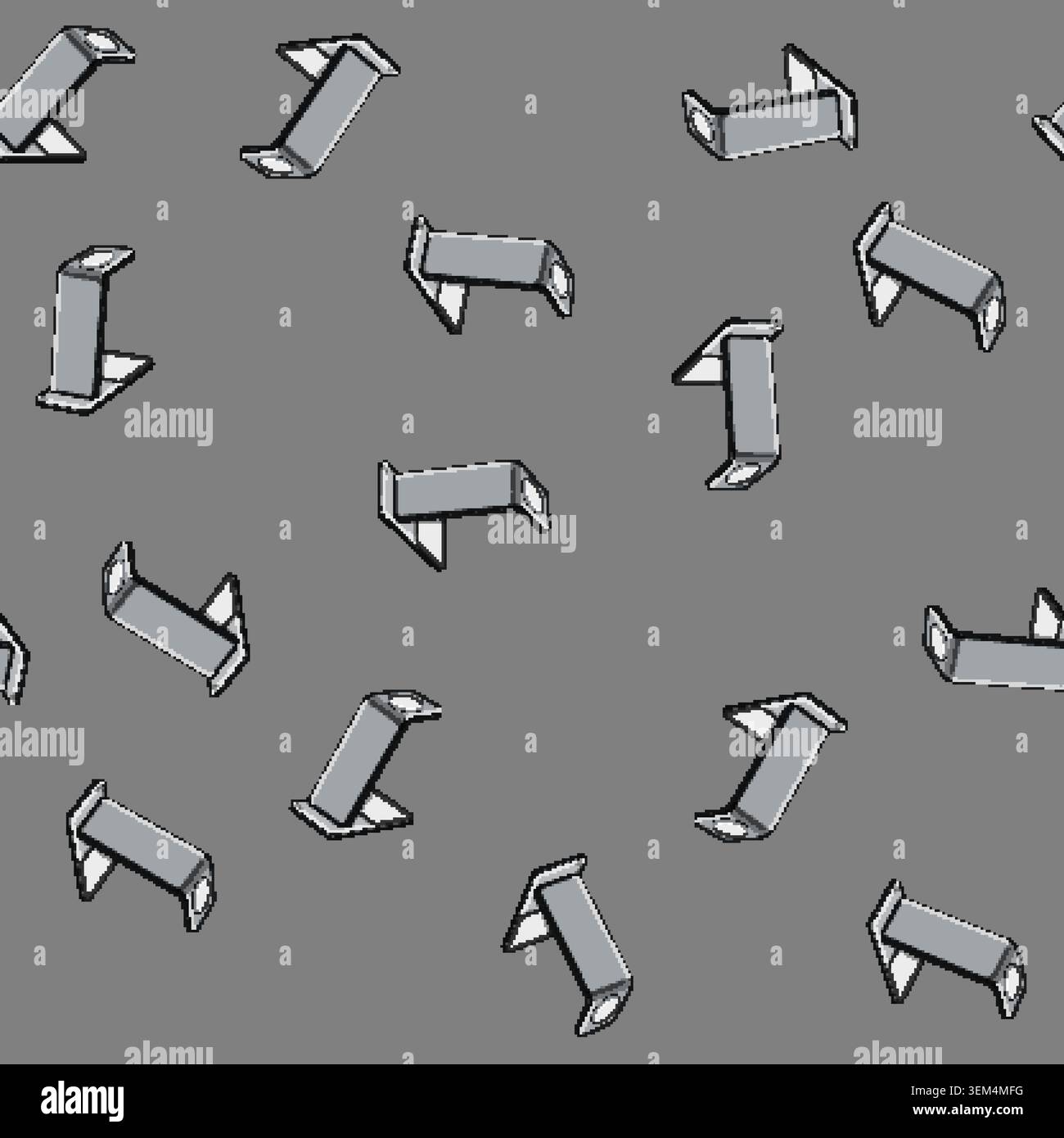 seamless pattern fast charging stand wireless cartoon vector Stock Vector