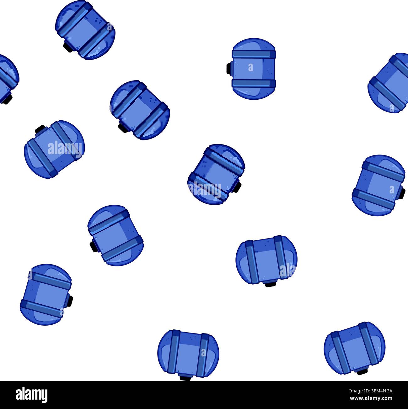 pattern chemical plastic tank cartoon vector Stock Vector