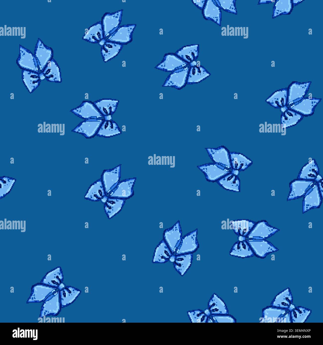 seamless pattern accessory hair ribbon cartoon vector Stock Vector