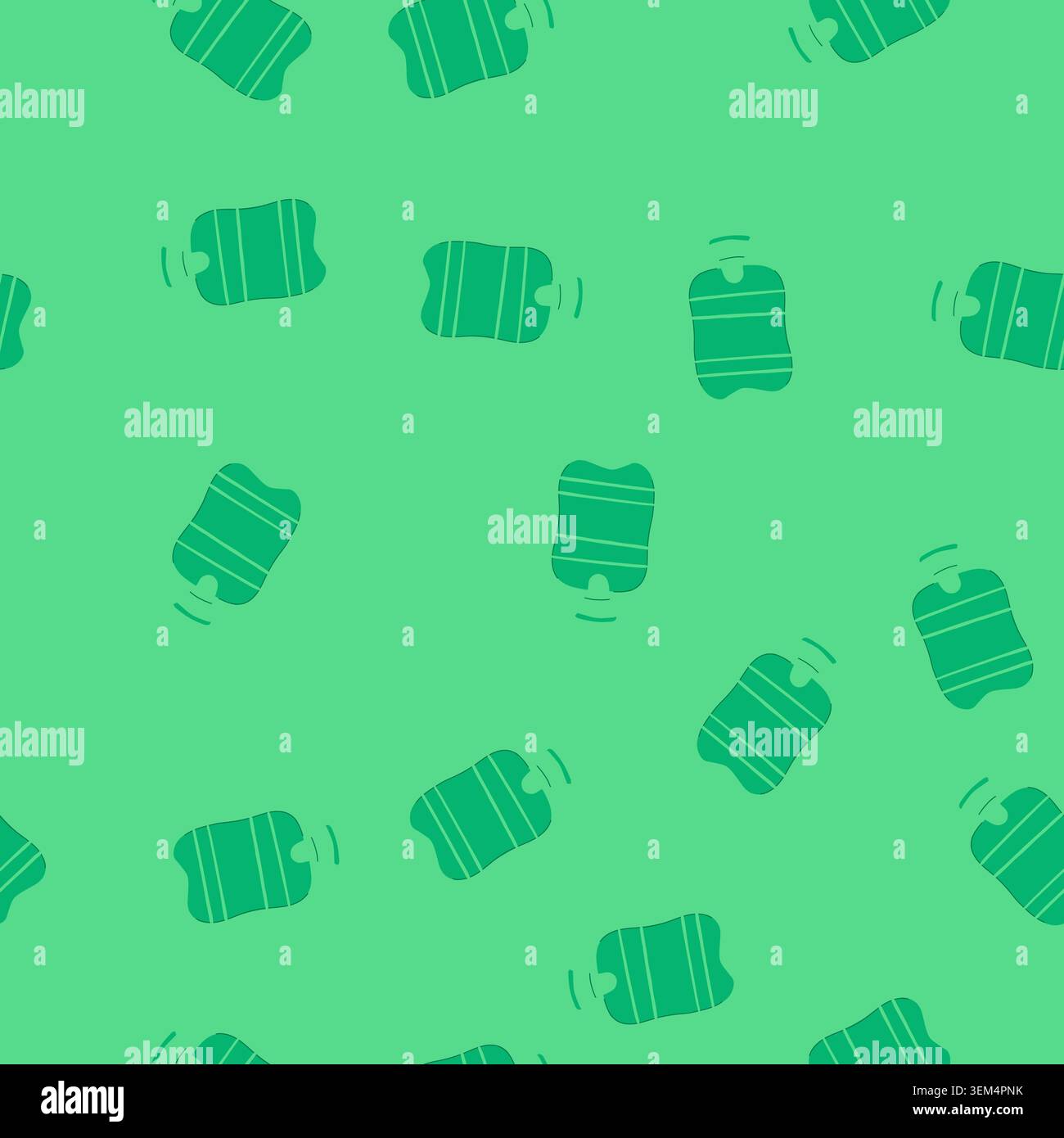 seamless pattern discomfort bottle pain relief cartoon vector Stock Vector