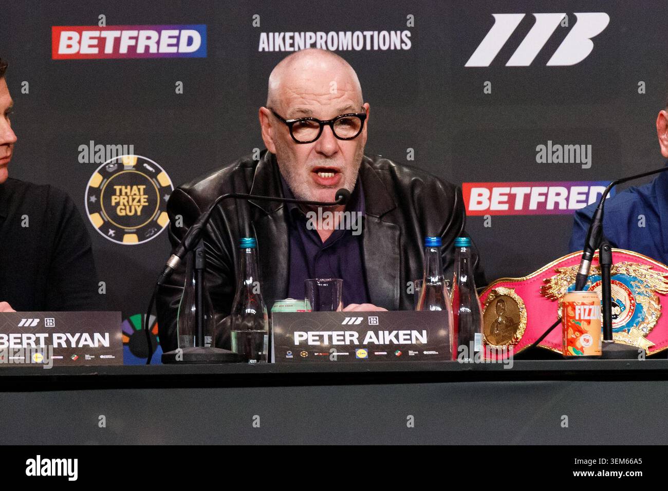 Dublin, Ireland – 5th June 2026 – Peter Aiken during a press conference ...