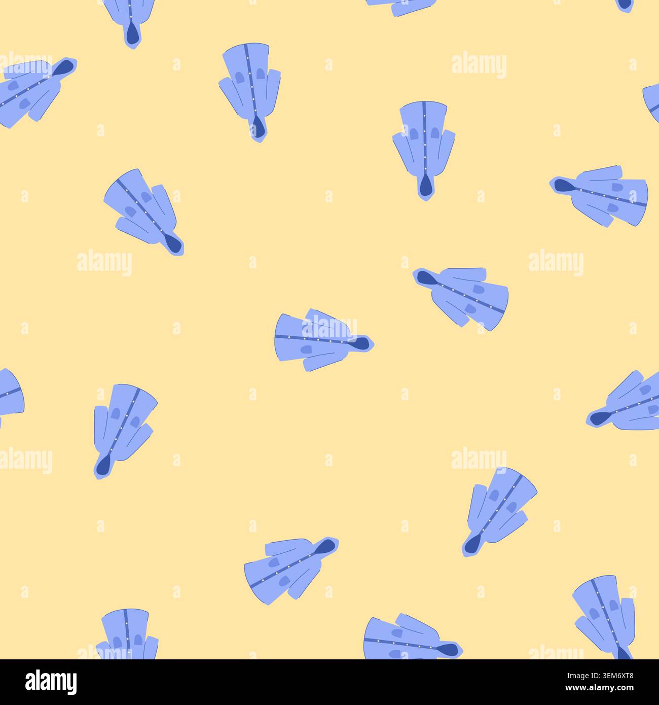 seamless pattern weather rain jacket cartoon vector Stock Vector