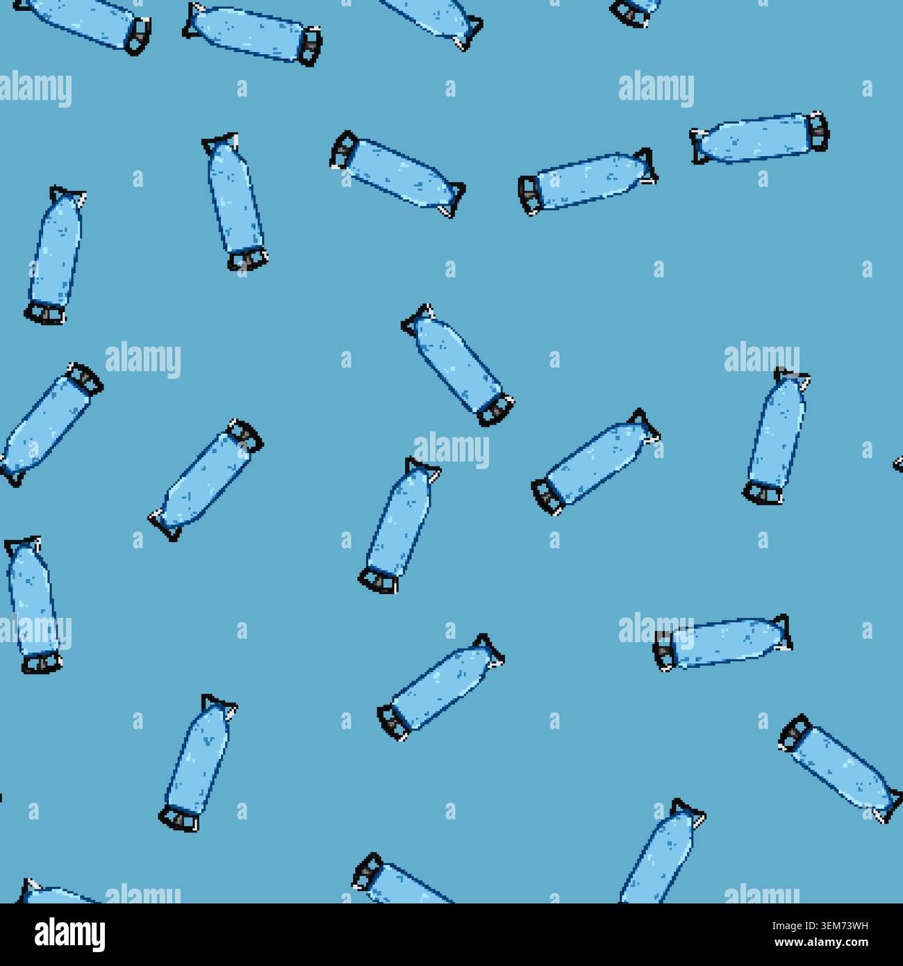 seamless pattern room ironing board cartoon vector Stock Vector