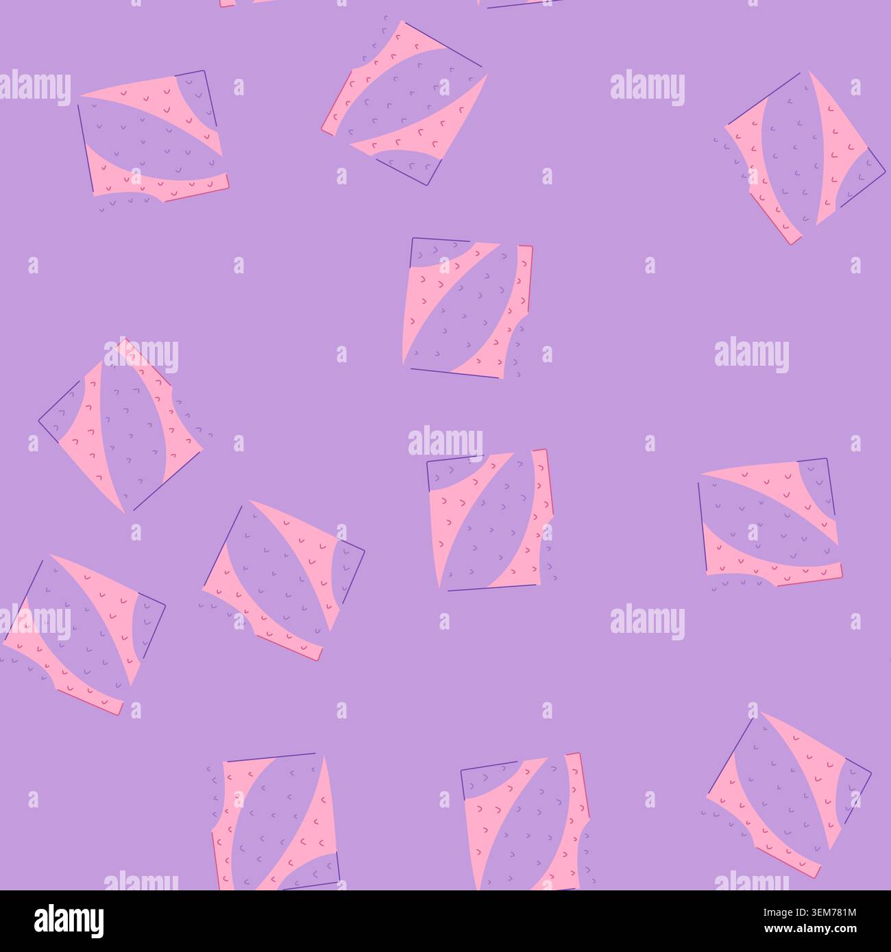 seamless pattern oriental wool carpet cartoon vector Stock Vector