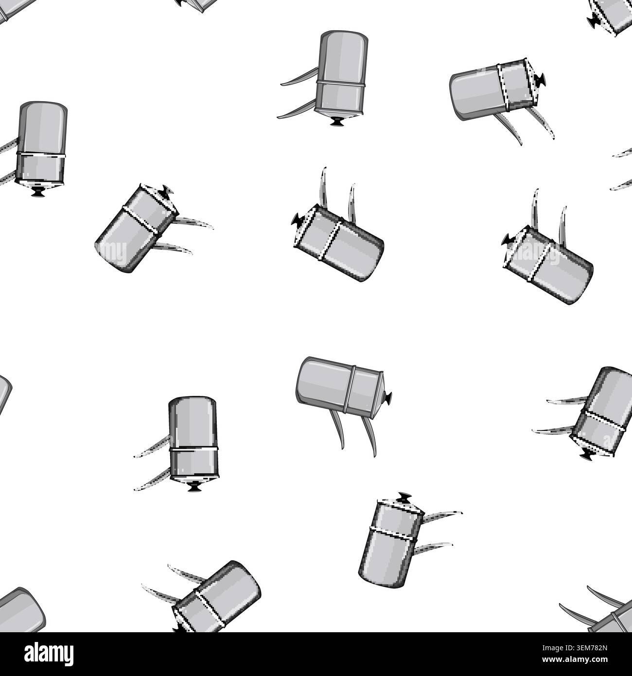 pattern chocolate double boiler pan cartoon vector Stock Vector