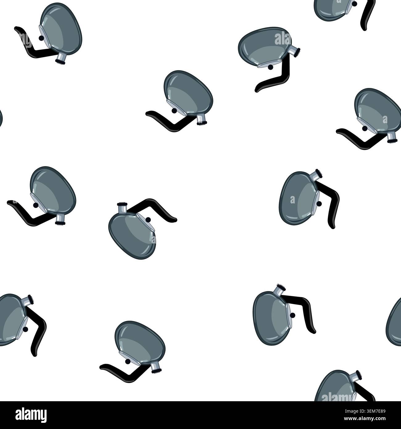 pattern hot kettle kitchen cartoon vector Stock Vector