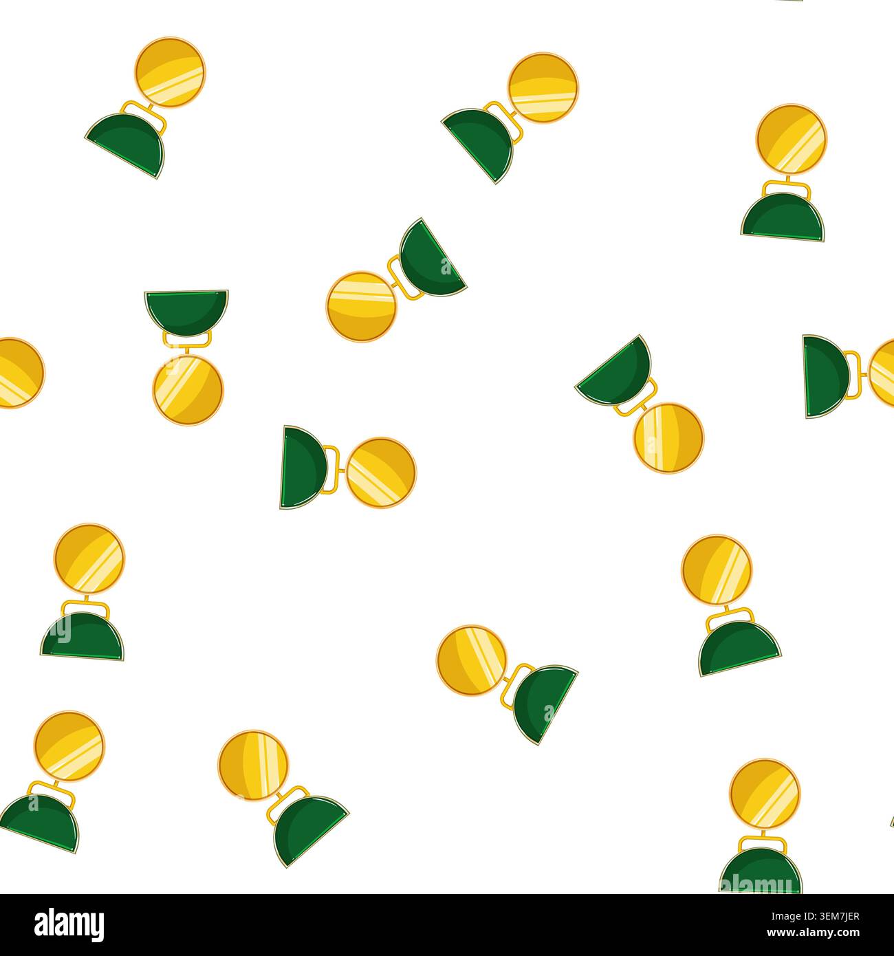 pattern award military medal cartoon vector Stock Vector