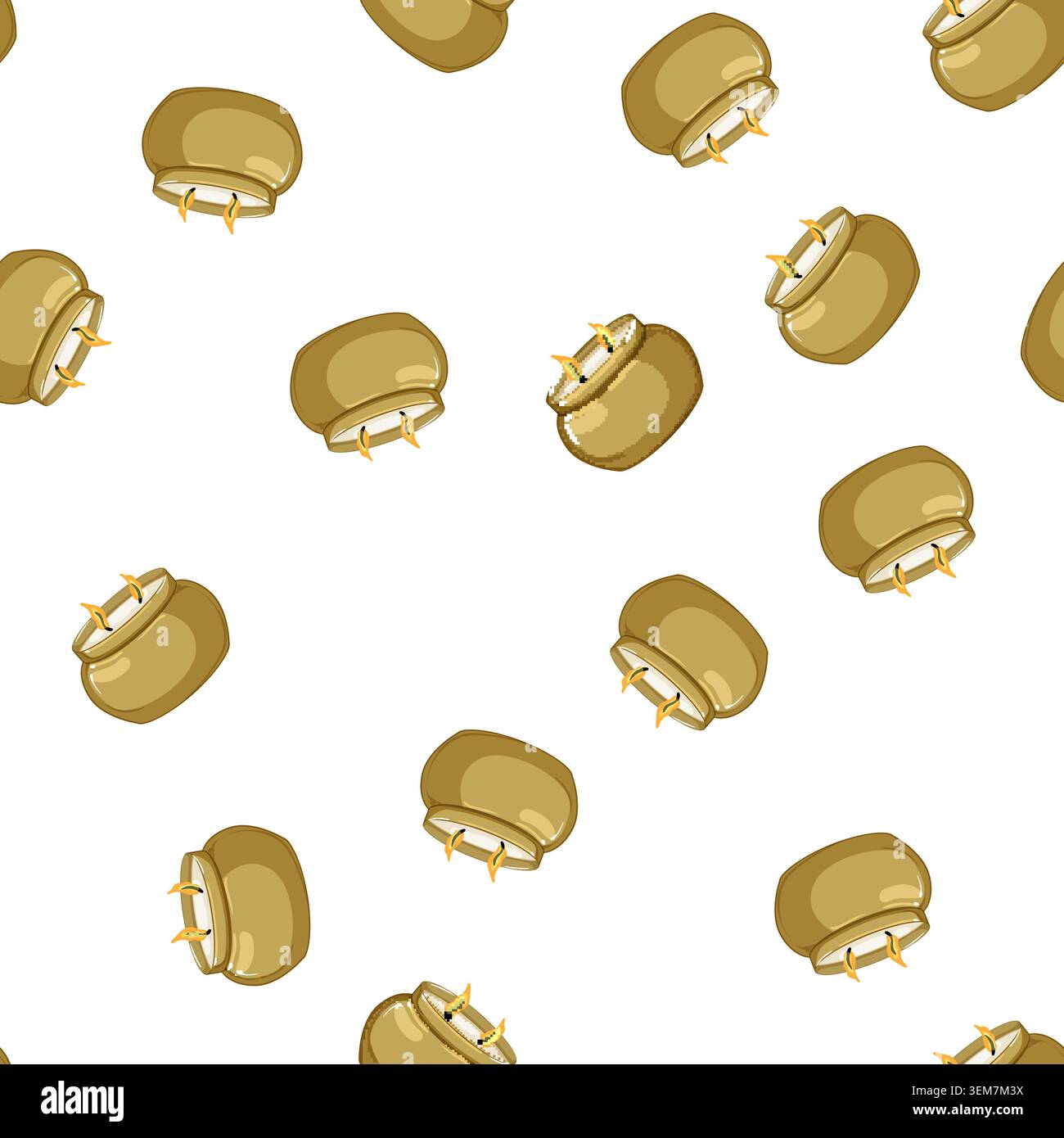 pattern wax scented candle cartoon vector Stock Vector