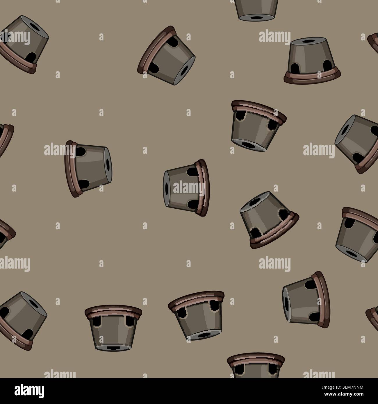 seamless pattern electricity junction box cartoon vector Stock Vector