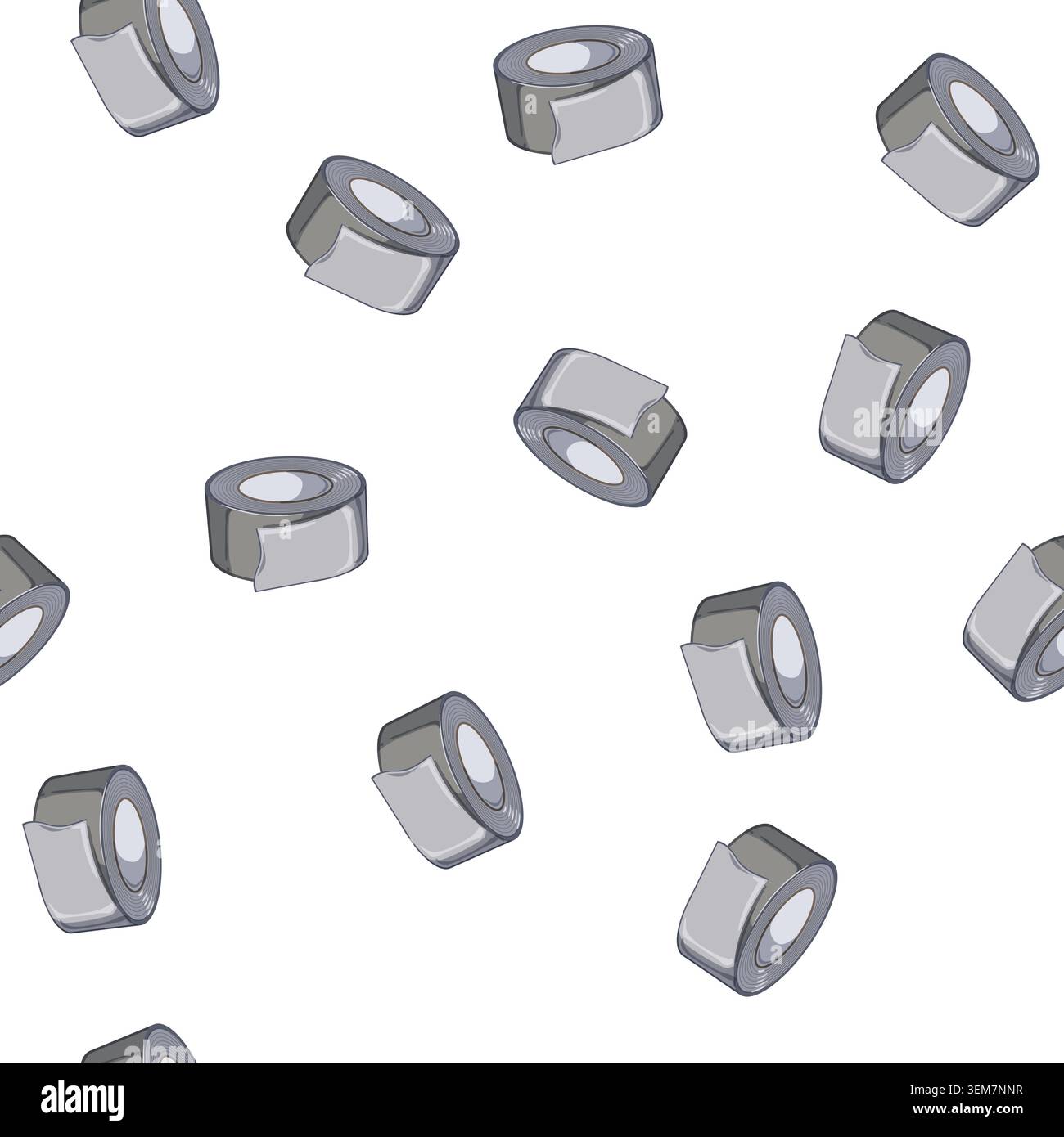 pattern strip duct tape cartoon vector Stock Vector