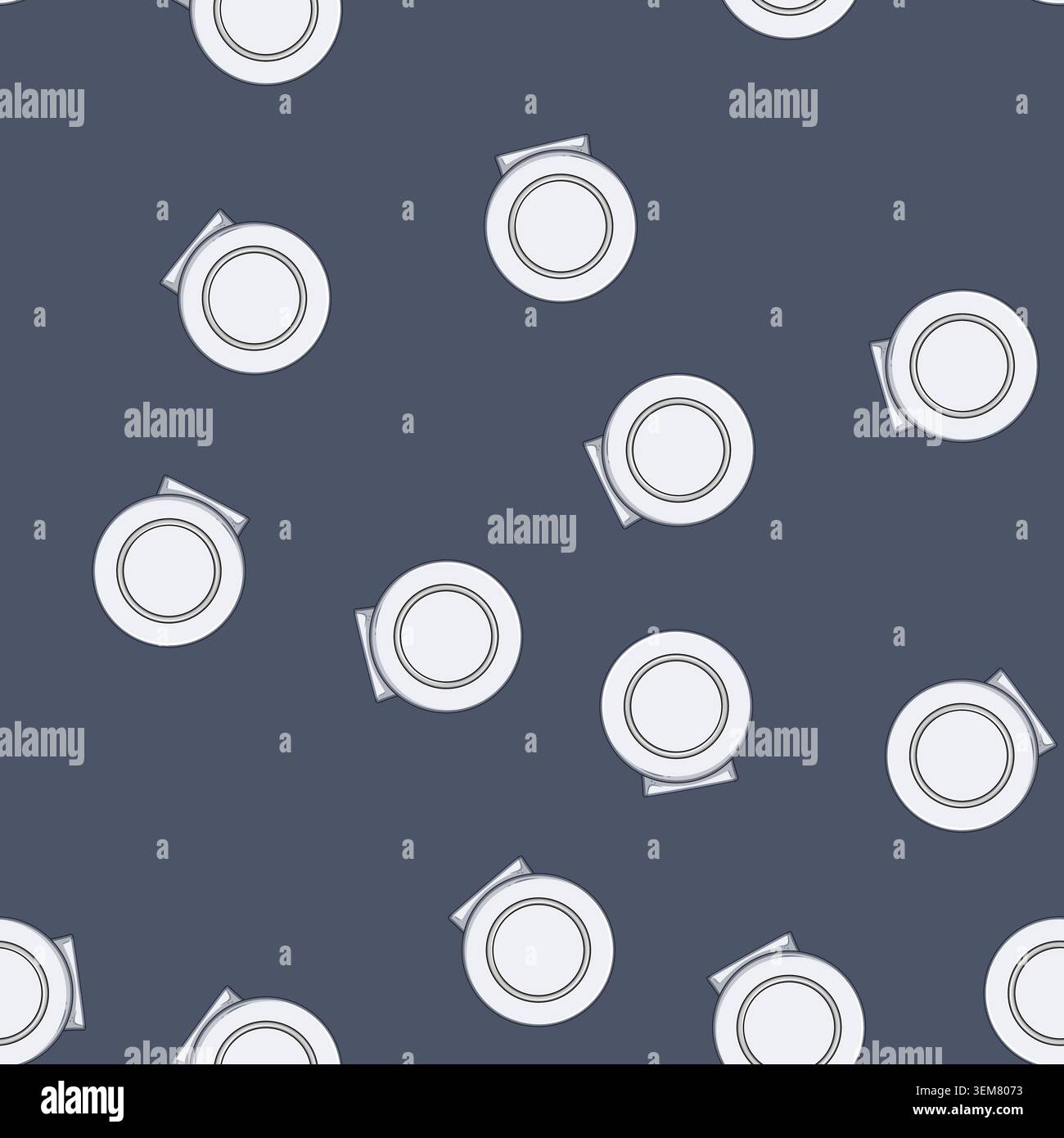 seamless pattern pad charging stand wireless cartoon vector Stock Vector