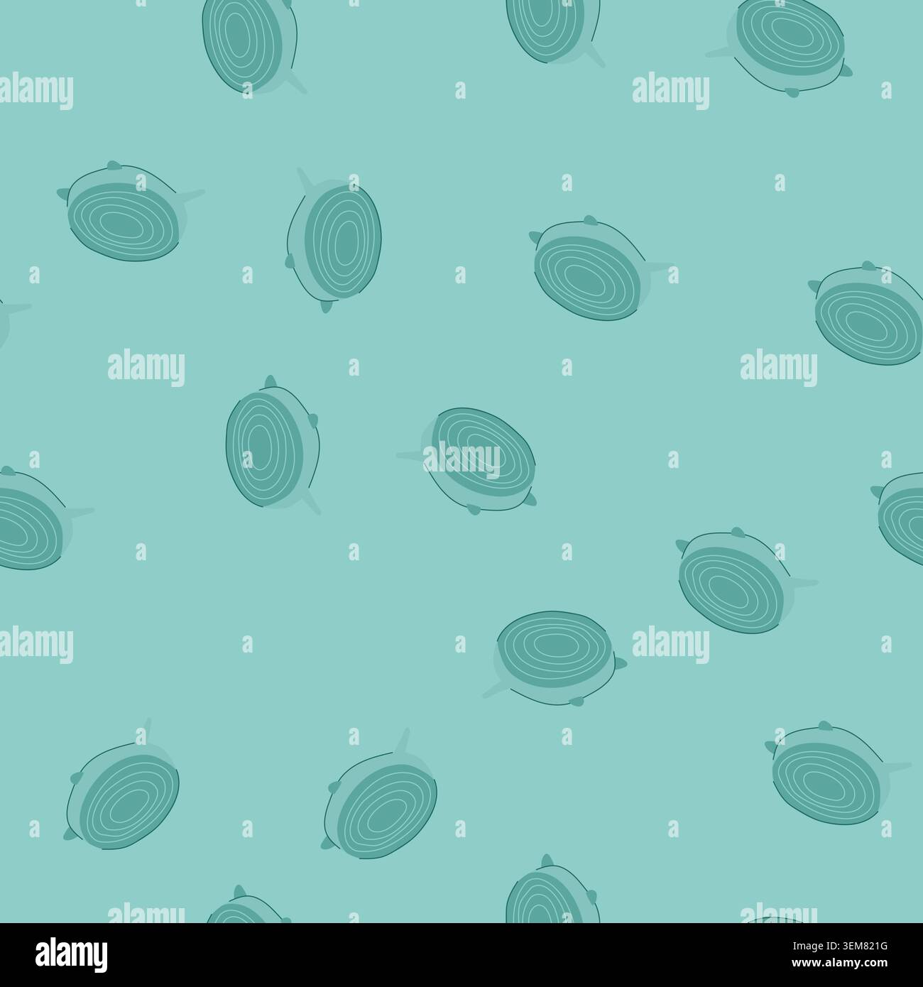 seamless pattern reusable silicone food cover cartoon vector Stock Vector