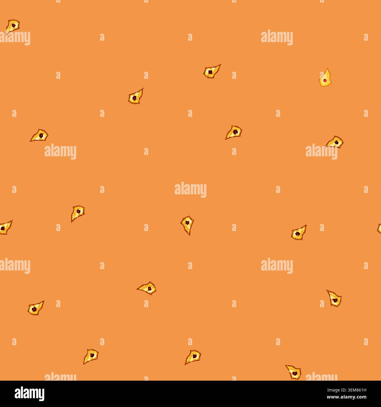 seamless pattern anatomy neurons cartoon vector Stock Vector