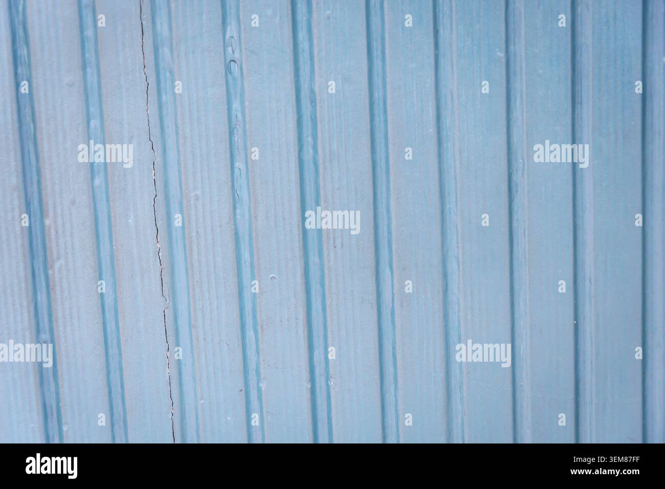 Light Blue Painted Wooden Planks Background Texture Stock Photo