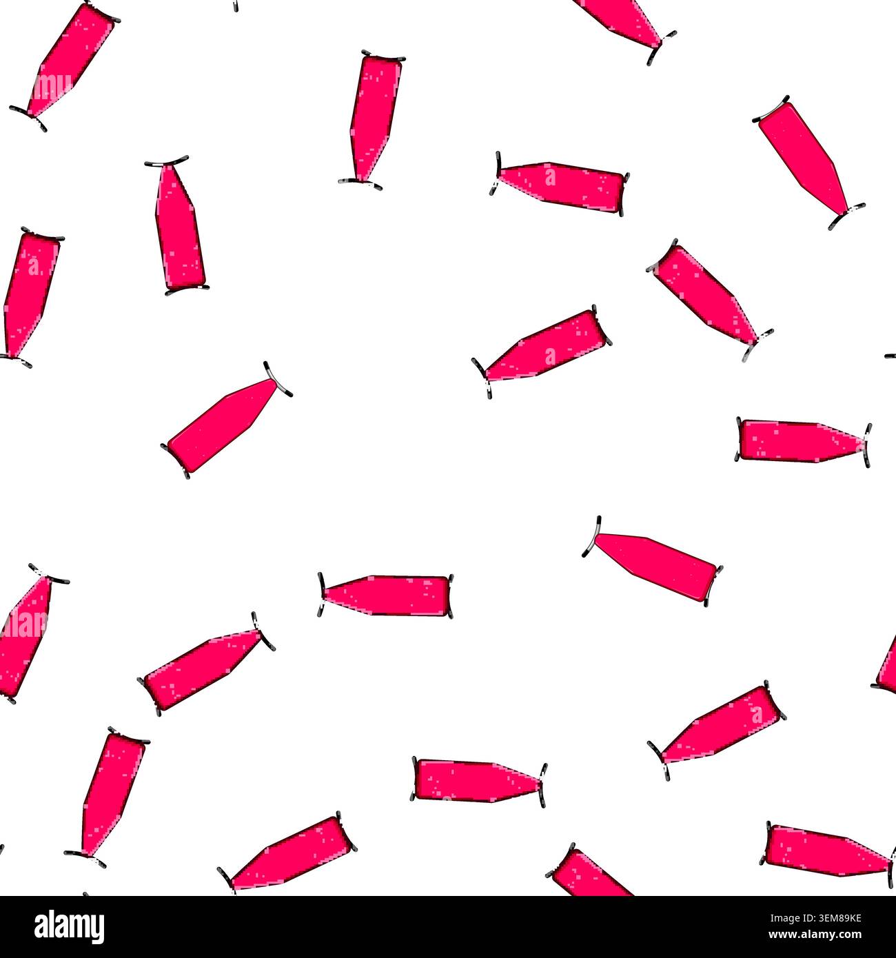 pattern laundry ironing board cartoon vector Stock Vector