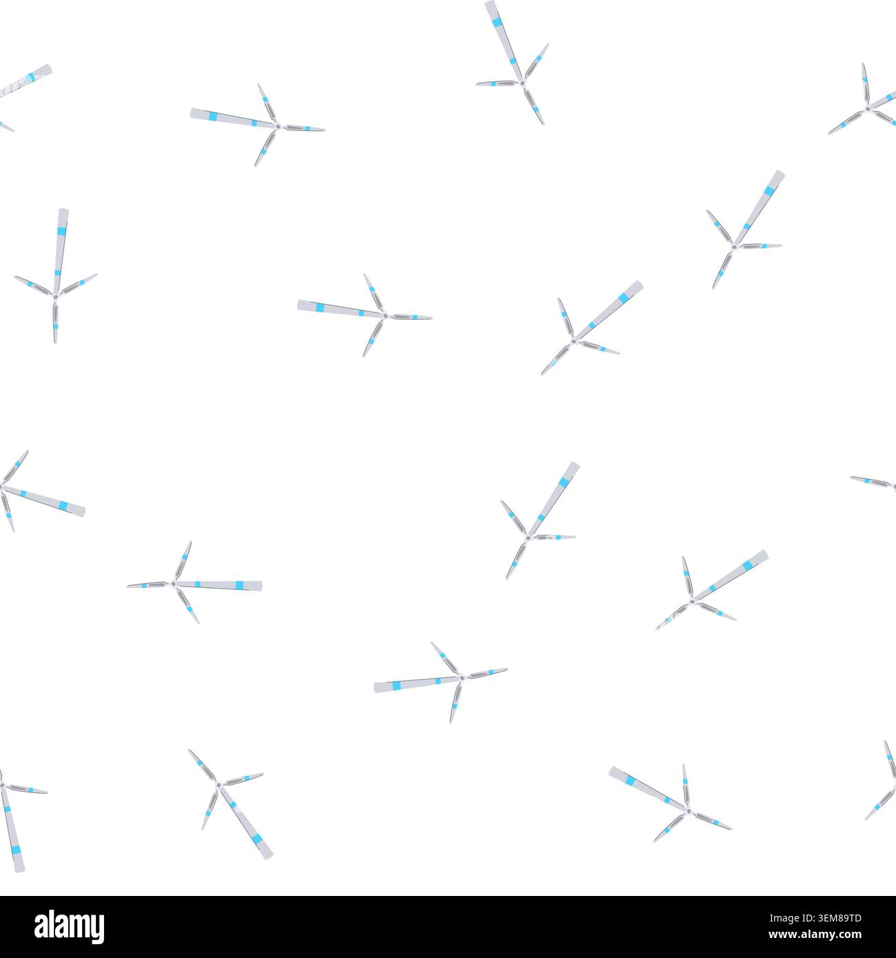 pattern energy wind turbine cartoon vector Stock Vector