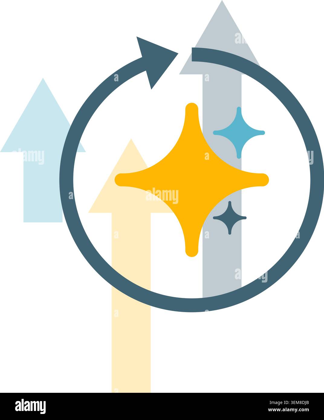 Update and Refresh Symbol Stock Vector