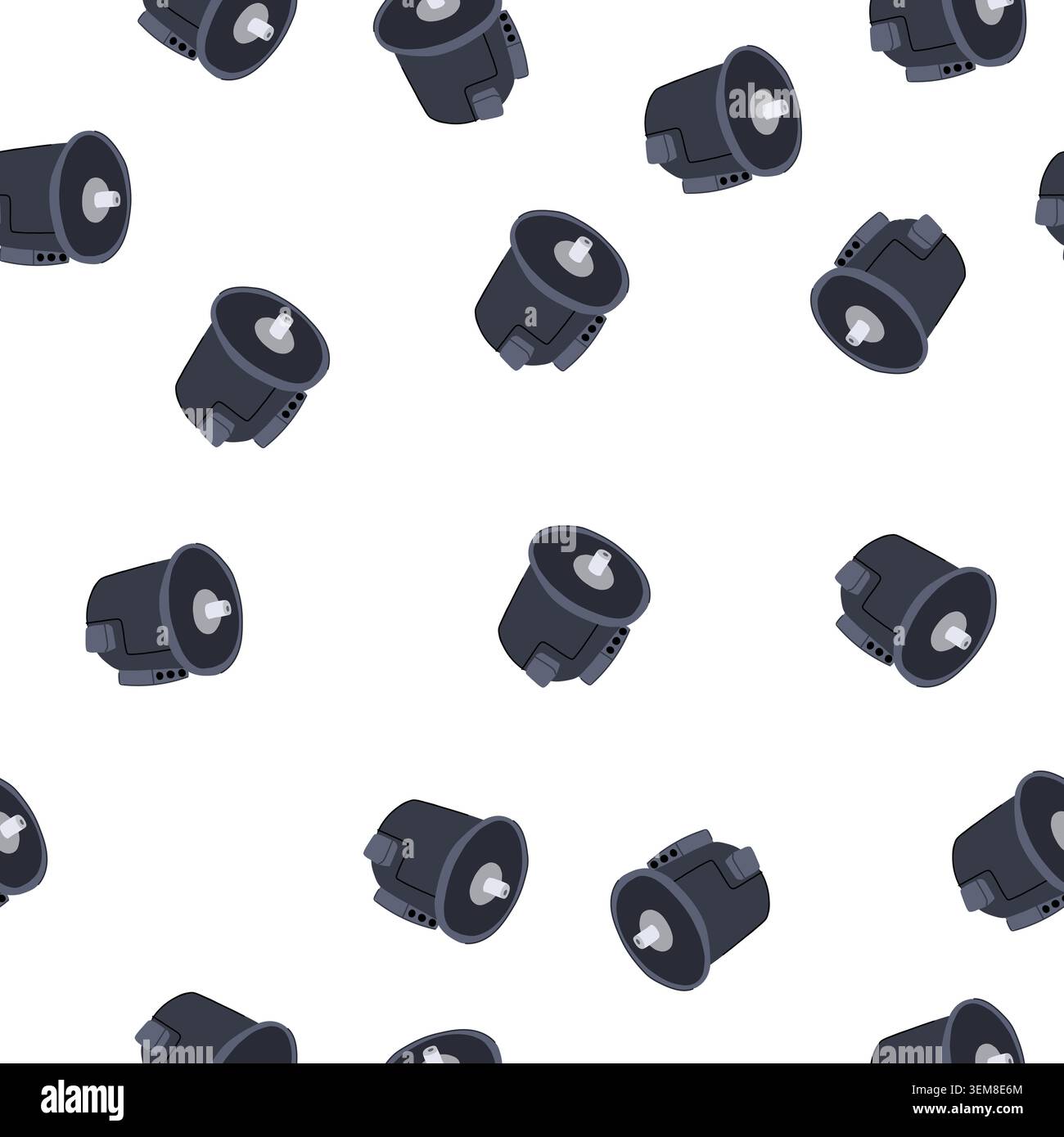 pattern magnetic electric motor cartoon vector Stock Vector