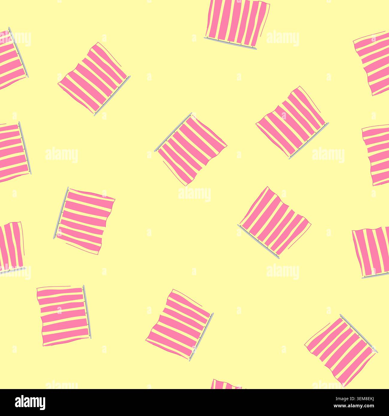 seamless pattern clear shower curtain cartoon vector Stock Vector