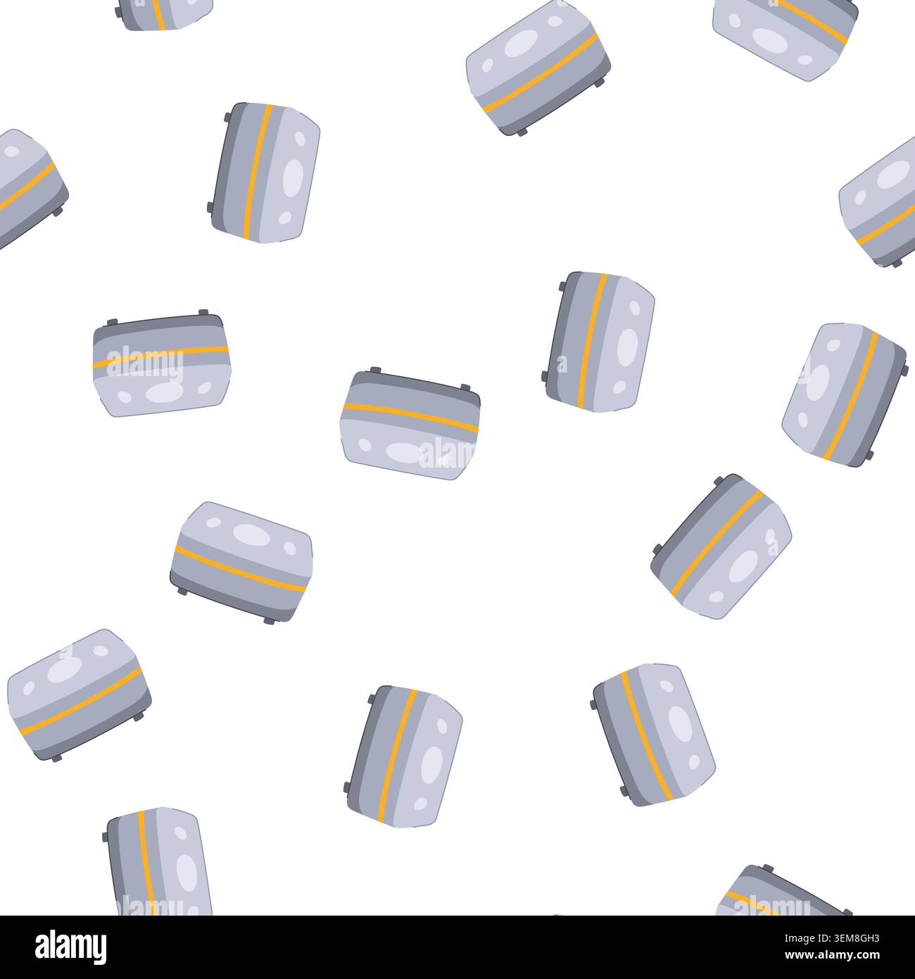 pattern device smart home hub cartoon vector Stock Vector