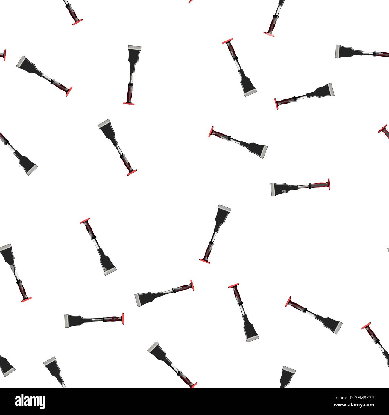 pattern tool brick chisel cartoon vector Stock Vector