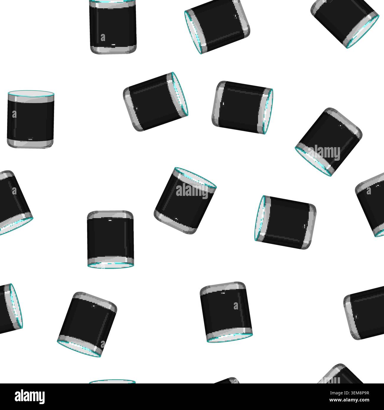 pattern ai smart speaker cartoon vector Stock Vector