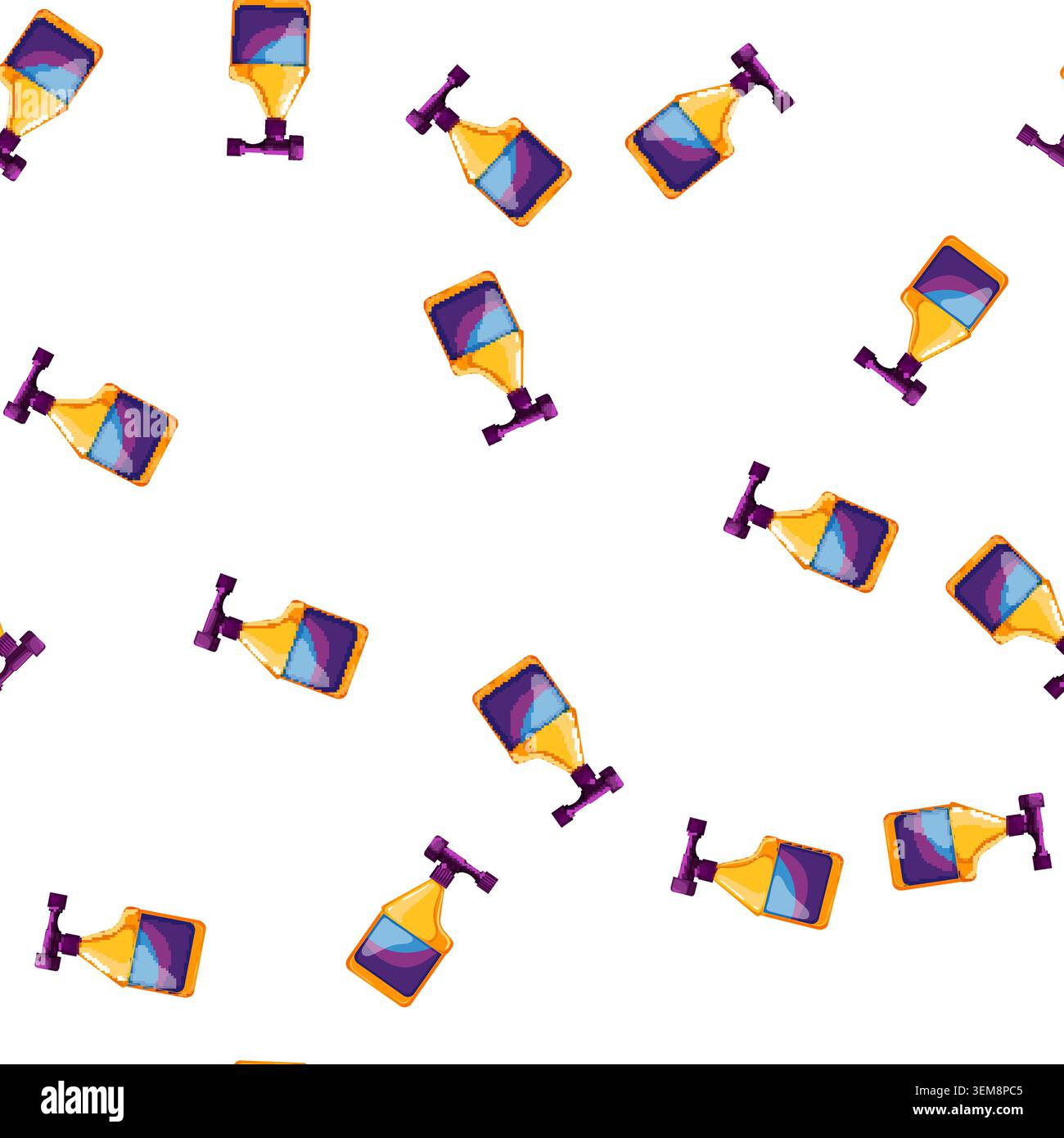 pattern window glass cleaner cartoon vector Stock Vector