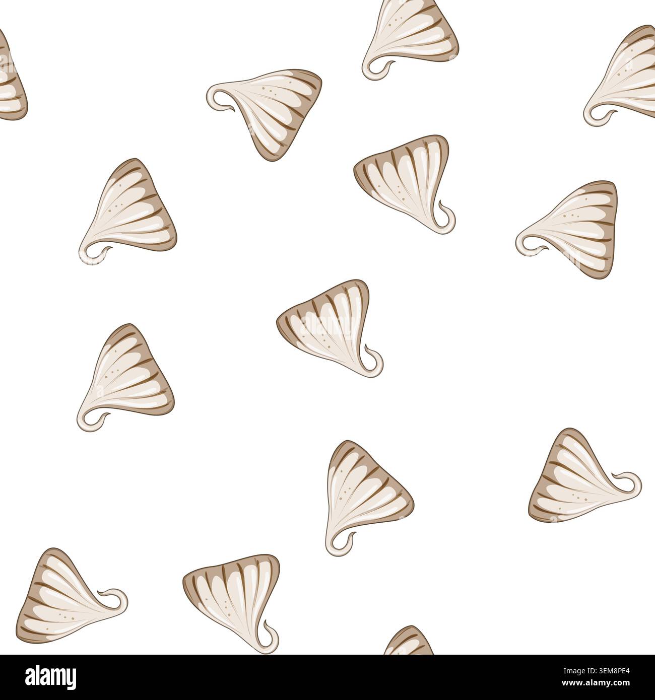 pattern ice meringue cartoon vector Stock Vector