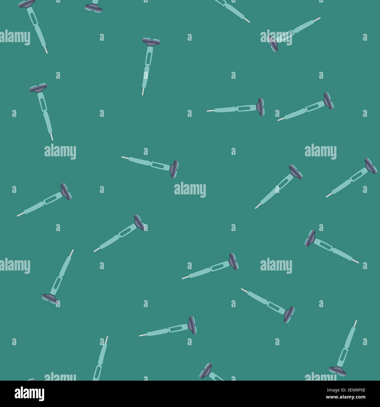 seamless pattern housework electric mop cartoon vector Stock Vector