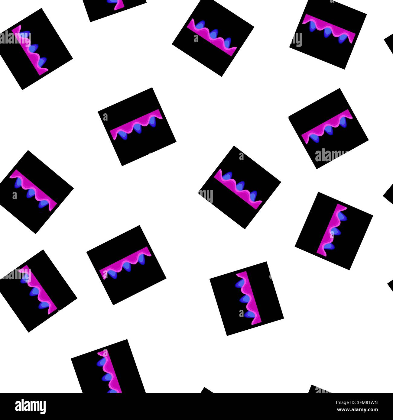 pattern sound equalizer music cartoon vector Stock Vector