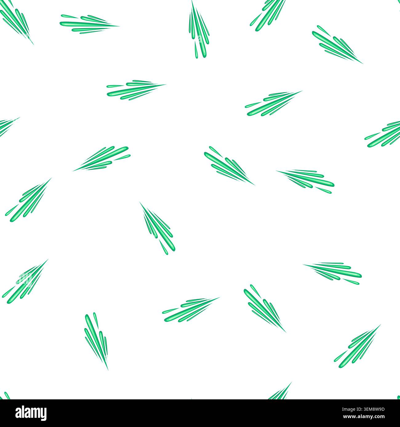 pattern green cartoon speed lines motion blast effect Stock Vector