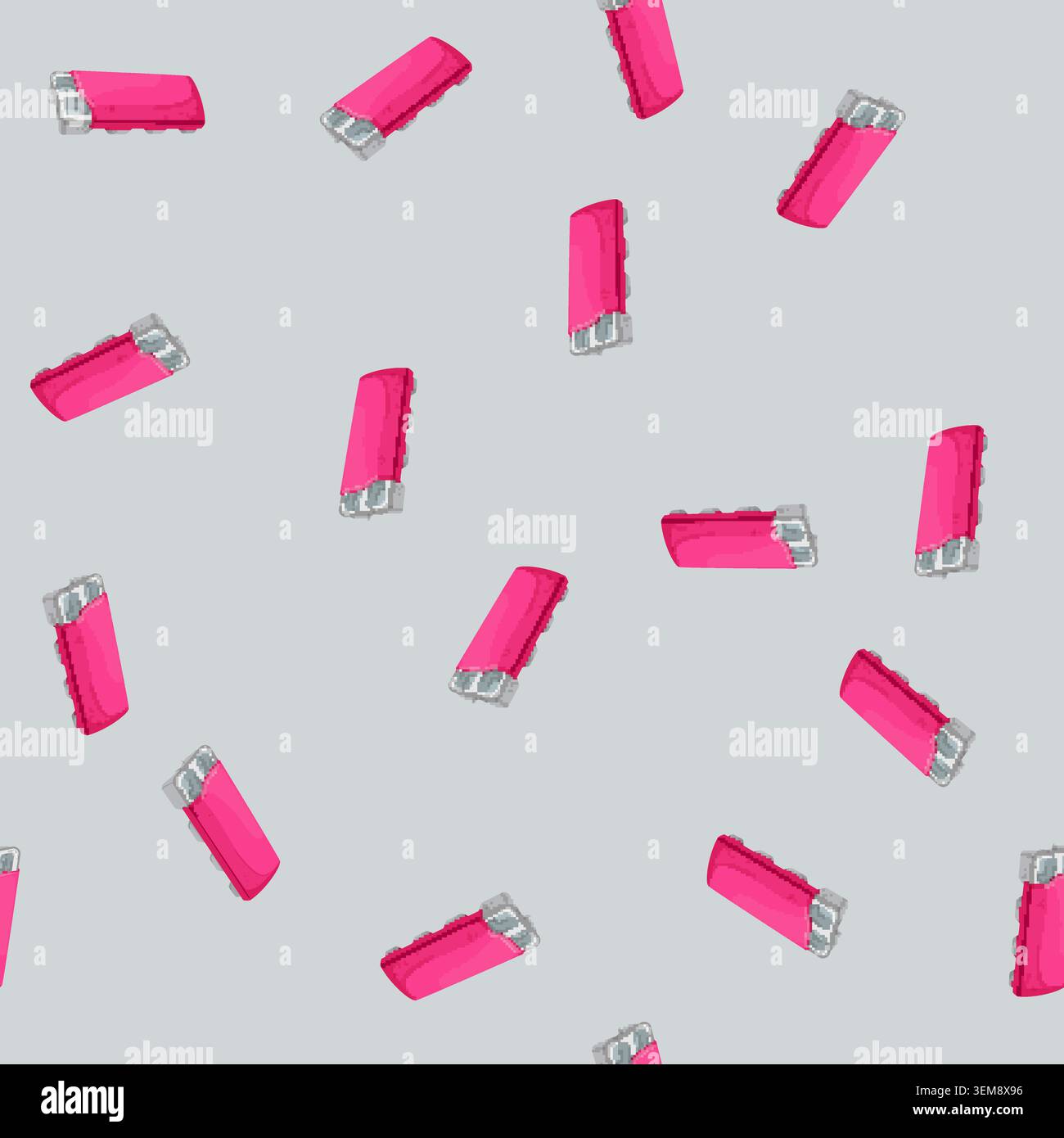 seamless pattern water ice cube tray color icon vector Stock Vector