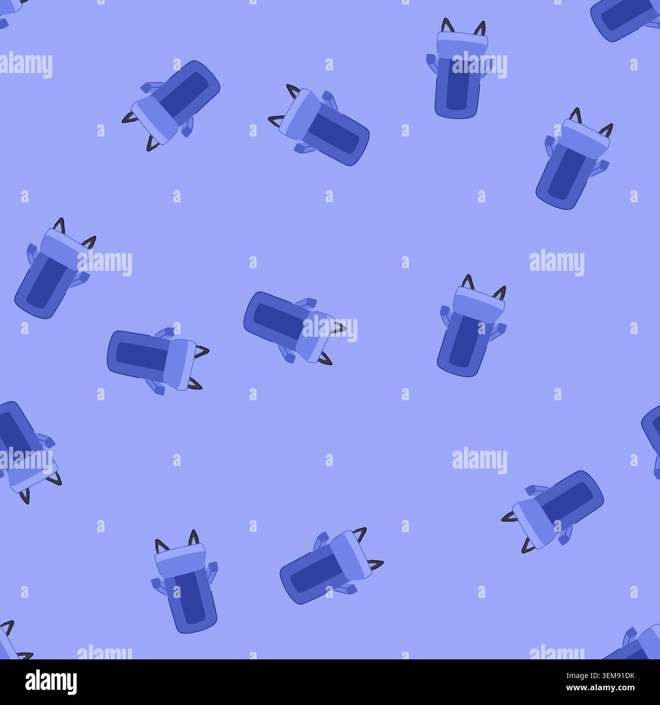 seamless pattern travel seat airplane cartoon vector Stock Vector
