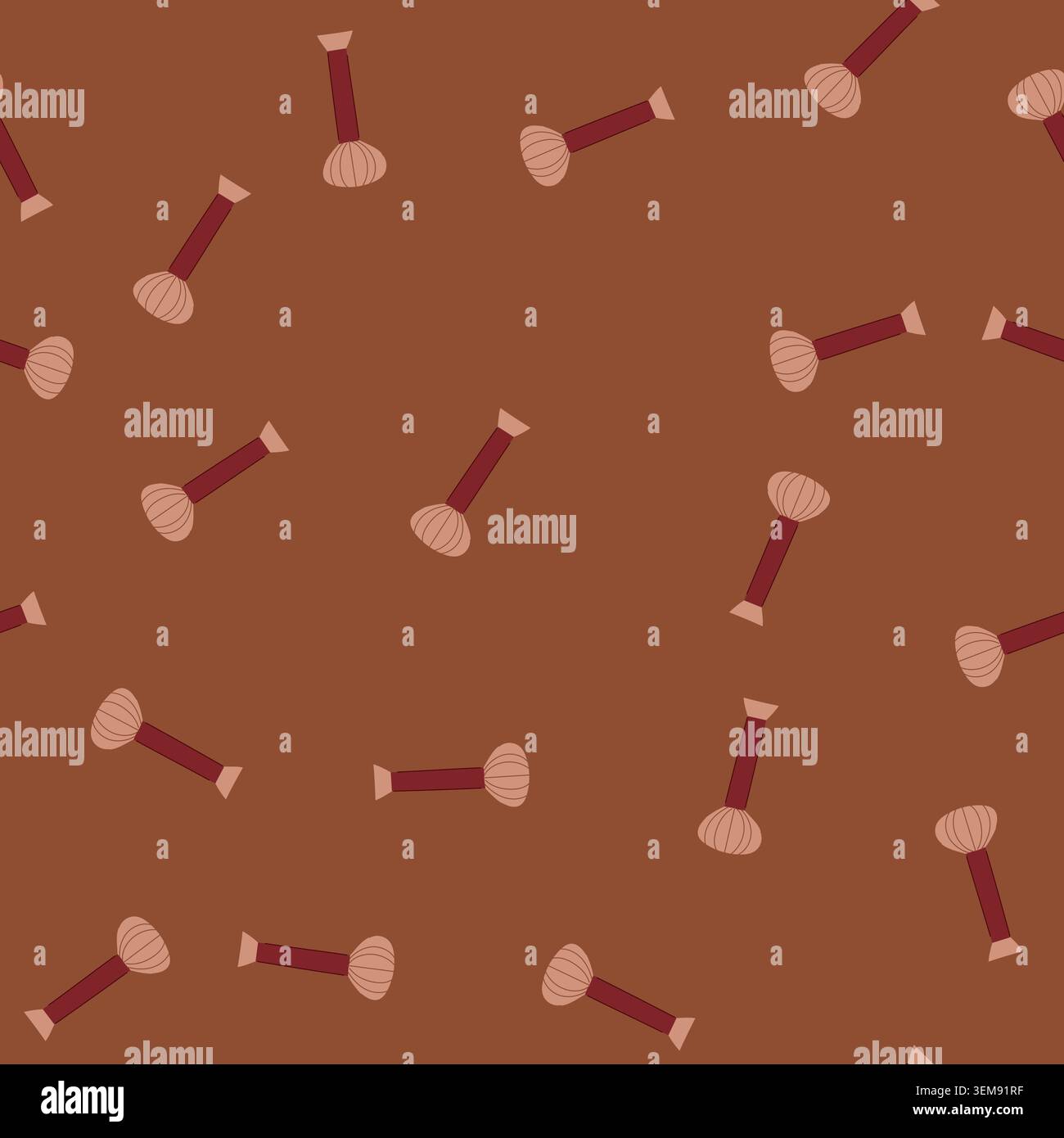seamless pattern building water tower cartoon vector Stock Vector