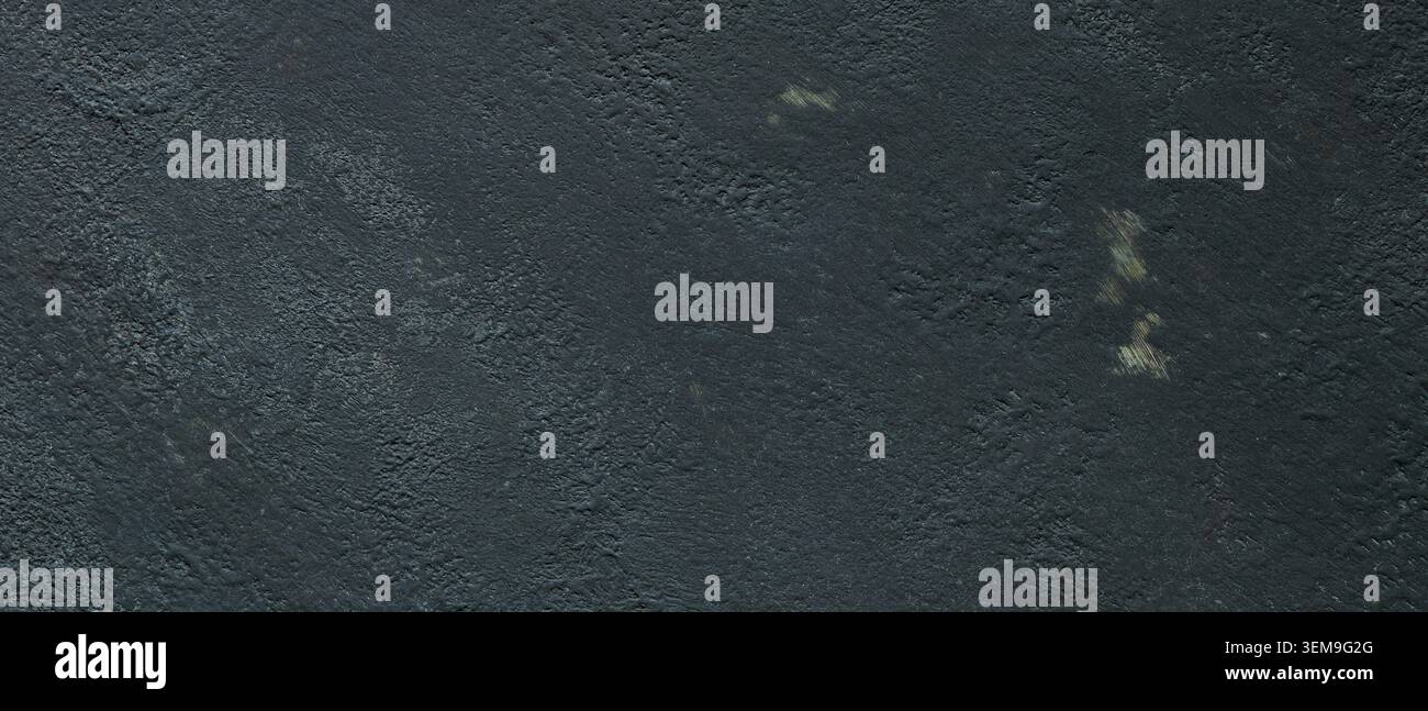 Dark textured concrete wall surface with rough weathered finish Stock Photo