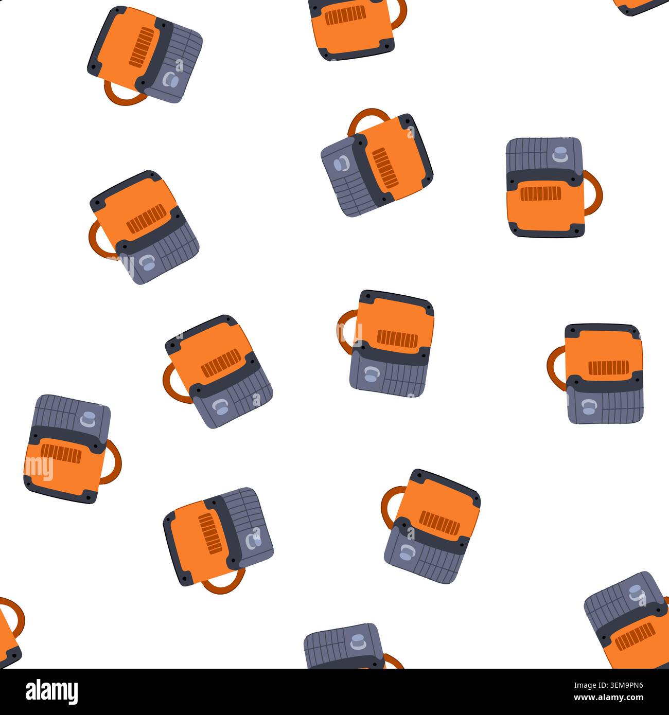 pattern arc welding machine cartoon vector Stock Vector